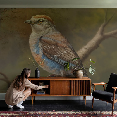 Vlies fotótapéta hálószobába Madárportré