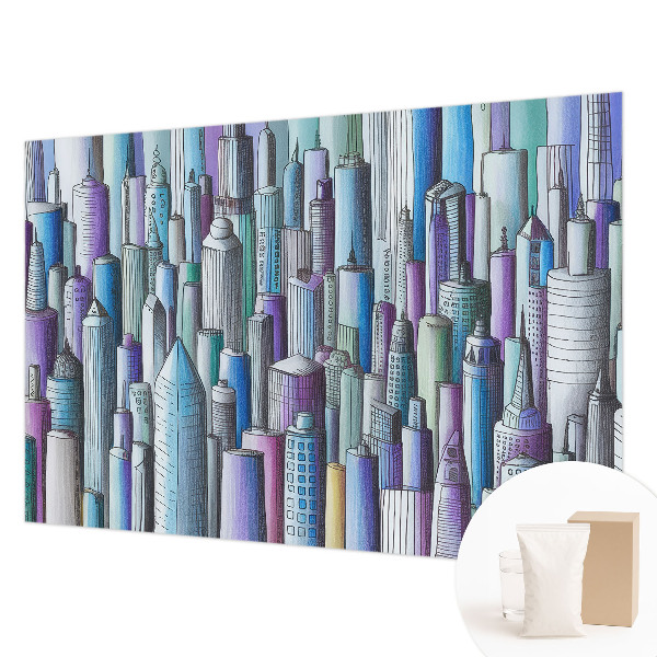 Vlies alapú fotótapéta Városi felhőkarcolók