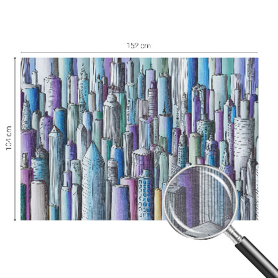 Vlies alapú fotótapéta Városi felhőkarcolók