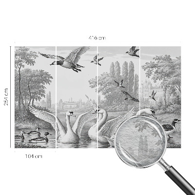 Nyomtatott vlies fotótapéta Klasszikus tájkép