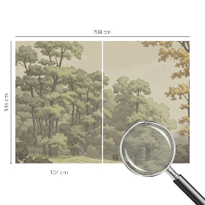 Poszter tapéta falra Erdei idill