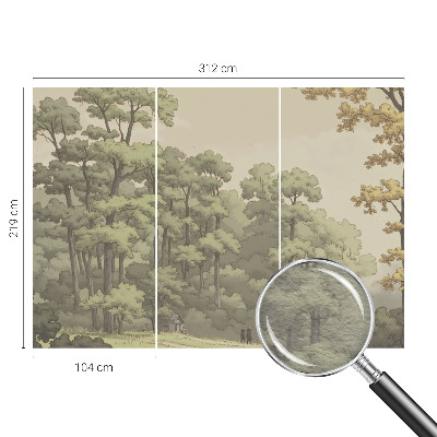 Poszter tapéta falra Erdei idill