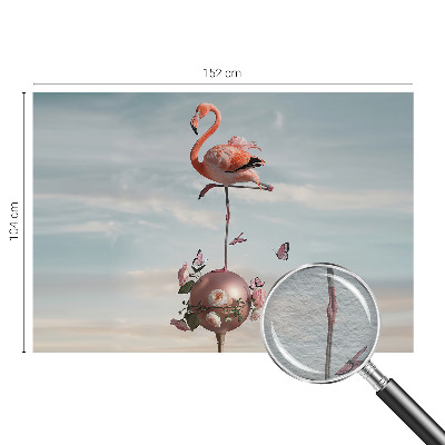 Fali poszter tapéta Elegáns flamingó