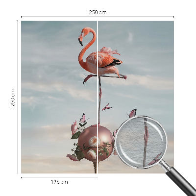 Fali poszter tapéta Elegáns flamingó