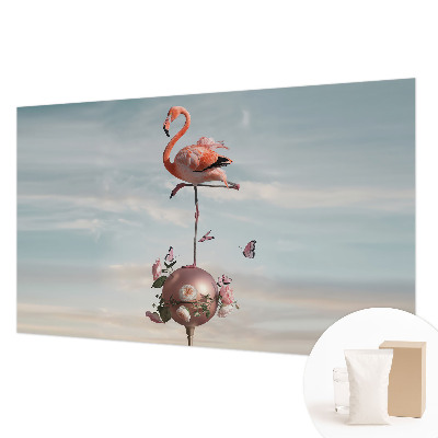 Fali poszter tapéta Elegáns flamingó