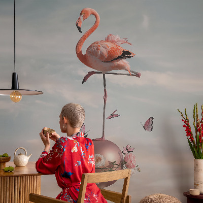 Fali poszter tapéta Elegáns flamingó