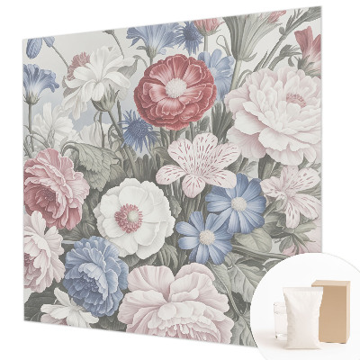 Fotótapéta méretre hálószobába Színes csokor