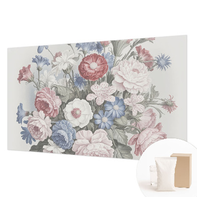 Fotótapéta méretre hálószobába Színes csokor