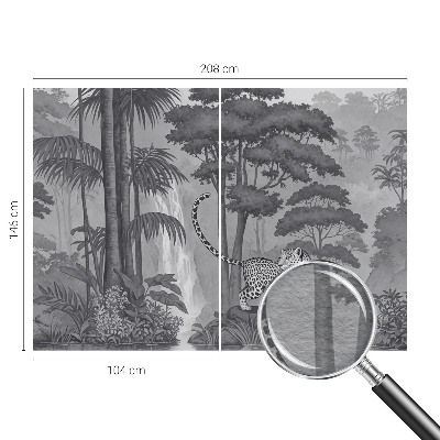 Modern fotótapéta Trópusi dzsungel