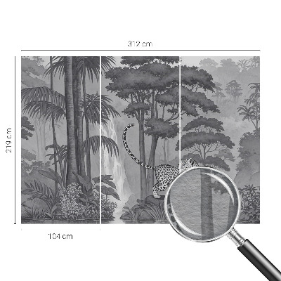 Modern fotótapéta Trópusi dzsungel