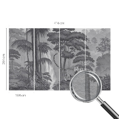 Modern fotótapéta Trópusi dzsungel