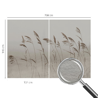 Kép tapéta Füvek a ködben