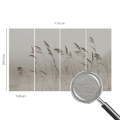 Kép tapéta Füvek a ködben