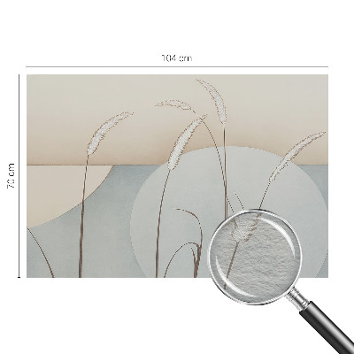 Vlies fotótapéta Gyengéd füvek