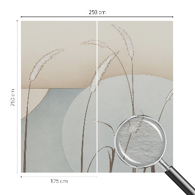 Vlies fotótapéta Gyengéd füvek