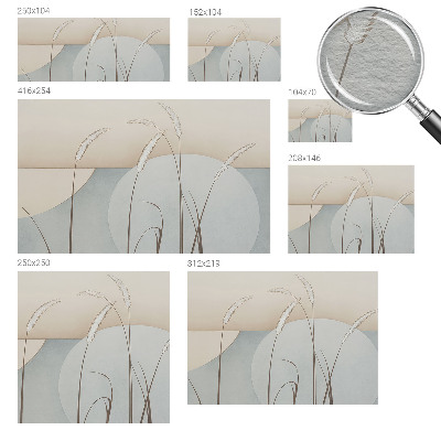 Vlies fotótapéta Gyengéd füvek