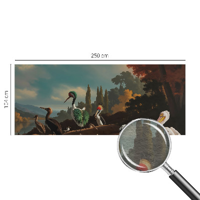 Flíz fotótapéta Festői madarak