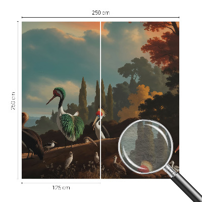 Flíz fotótapéta Festői madarak