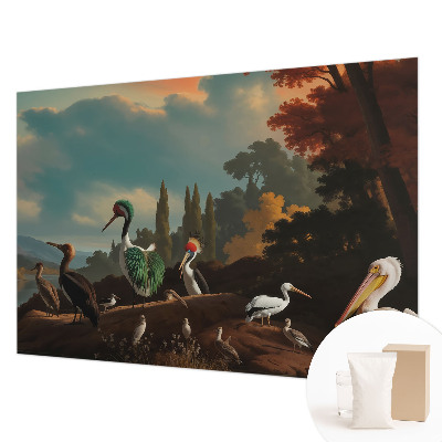 Flíz fotótapéta Festői madarak