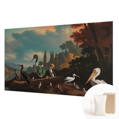 Flíz fotótapéta Festői madarak