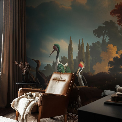 Flíz fotótapéta Festői madarak