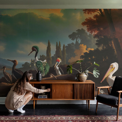 Flíz fotótapéta Festői madarak