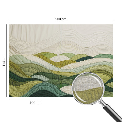 Vlies fotótapéta gyerekszobába Fabric Hills