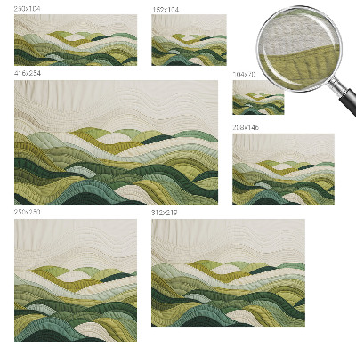 Vlies fotótapéta gyerekszobába Fabric Hills