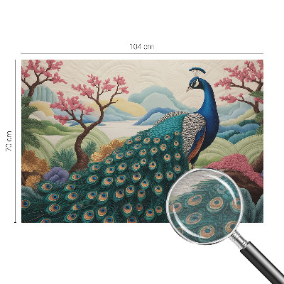 Nyomtatott vlies fotótapéta Egzotikus szépség