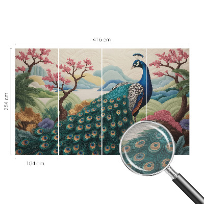 Nyomtatott vlies fotótapéta Egzotikus szépség