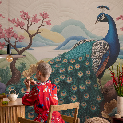 Nyomtatott vlies fotótapéta Egzotikus szépség