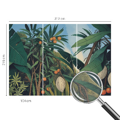 Poszter tapéta falra Trópusi dzsungel