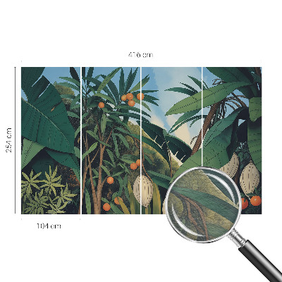 Poszter tapéta falra Trópusi dzsungel