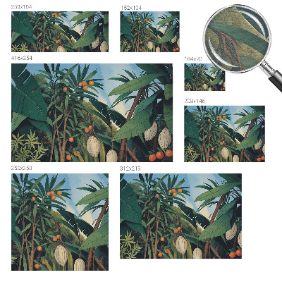 Poszter tapéta falra Trópusi dzsungel