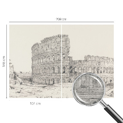 Fotótapéta méretre hálószobába Ősi romok