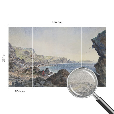 Modern fotótapéta Egy csendes tengerpart