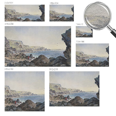 Modern fotótapéta Egy csendes tengerpart