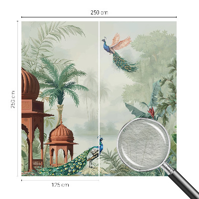 Modern fotótapéta méretre Pávakertek