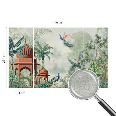 Modern fotótapéta méretre Pávakertek