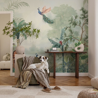 Modern fotótapéta méretre Pávakertek