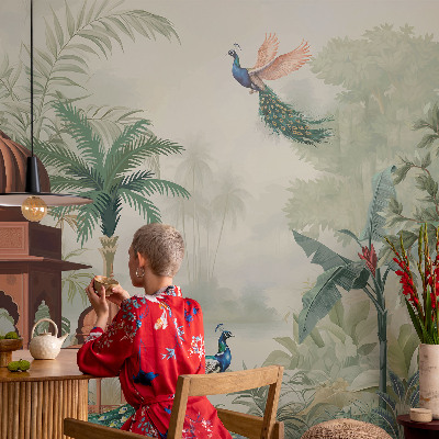 Modern fotótapéta méretre Pávakertek