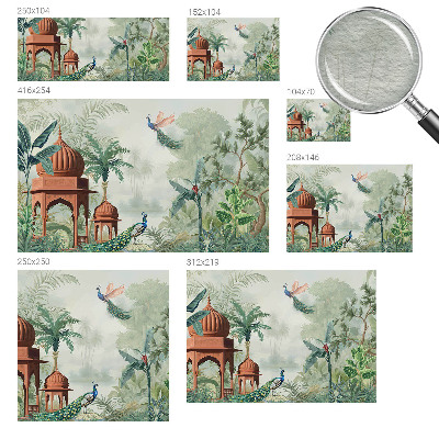 Modern fotótapéta méretre Pávakertek