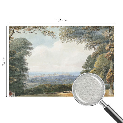 Vlies fotótapéta nappaliba Erdős táj