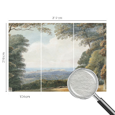 Vlies fotótapéta nappaliba Erdős táj