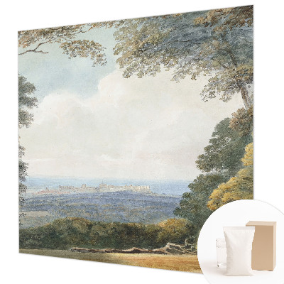 Vlies fotótapéta nappaliba Erdős táj