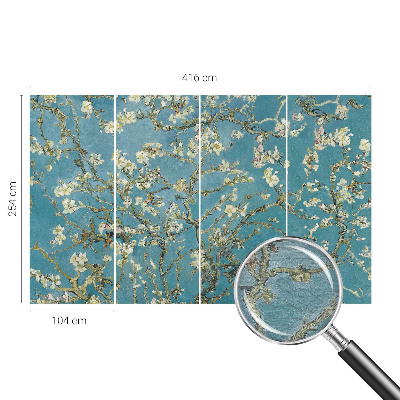 Vlies fotótapéta falra Virágzó ágak