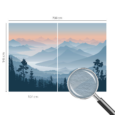 Vlies alapú fotótapéta Hegyi panoráma