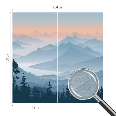 Vlies alapú fotótapéta Hegyi panoráma