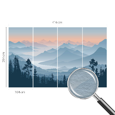 Vlies alapú fotótapéta Hegyi panoráma