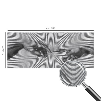 Poszter tapéta Hipnotikus kezek